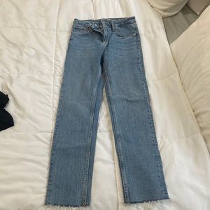 Zara. Straight leg jeans